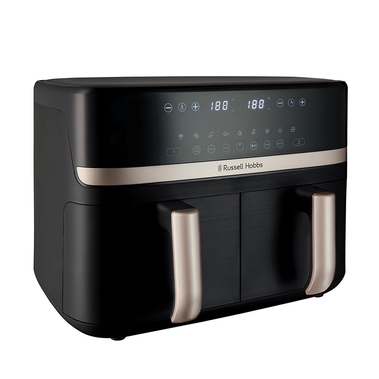 Мультипіч Russell Hobbs Satisfry Air Dual Basket чорна (27680-56)